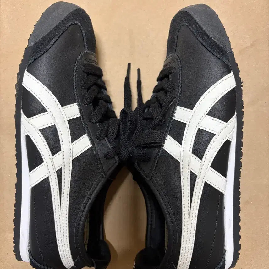 [BUNJANG] Onitsuka Tiger Mexico 66 Black/White / 오니츠카타이거 멕시코66 블랙/화이트