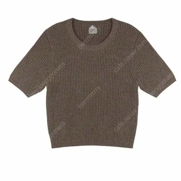 [BUNJANG] Venumant Cocoa Knit Short Sleeve / 베뉴먼트 니트반팔 코코아