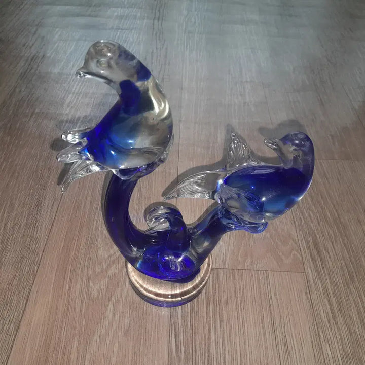 [BUNJANG] Glass Dove Pair / 유리비둘기 한쌍