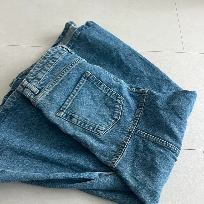 [BUNJANG] ZARA Denim Long Skirt / 자라 청 스커트