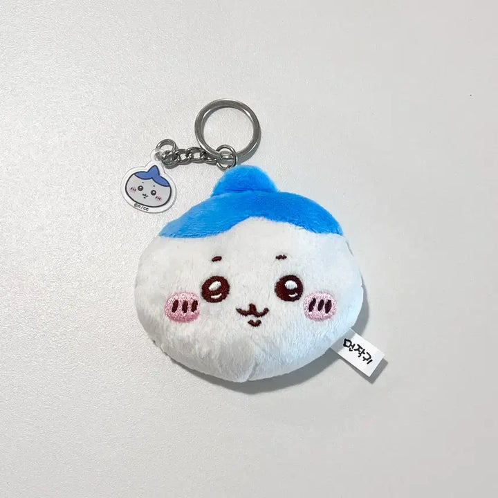 [BUNJANG] Munjakgwi Hachiware Mirror Doll Keyring / 먼작귀 하치와레 거울 인형 키링 뿔치와레 얼굴 치이카와