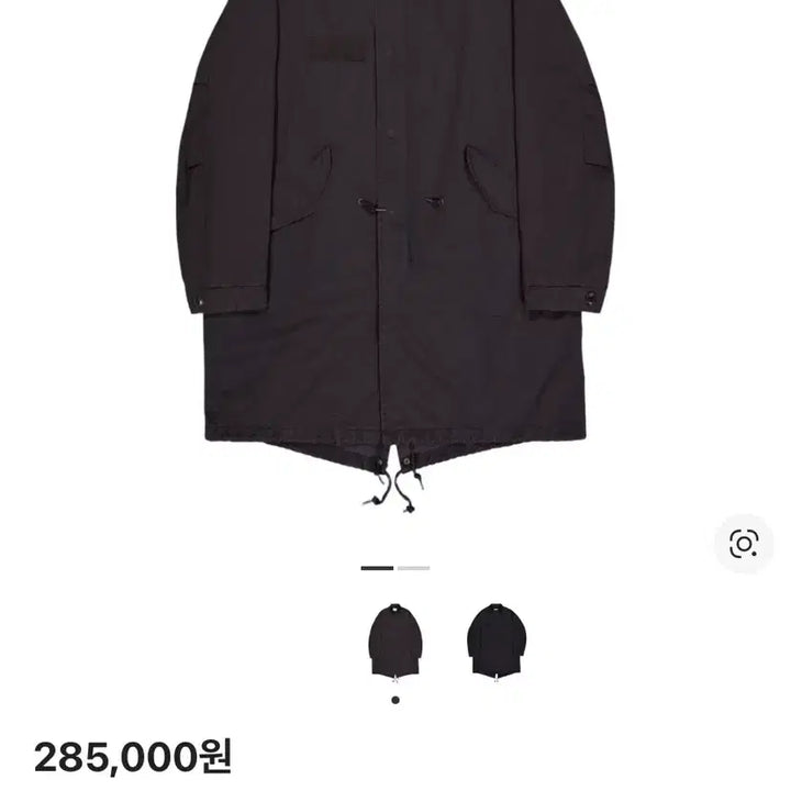 [BUNJANG] Perren Mods Parka Charcoal 25AW / [1] 퍼렌 모즈파카 차콜 25AW