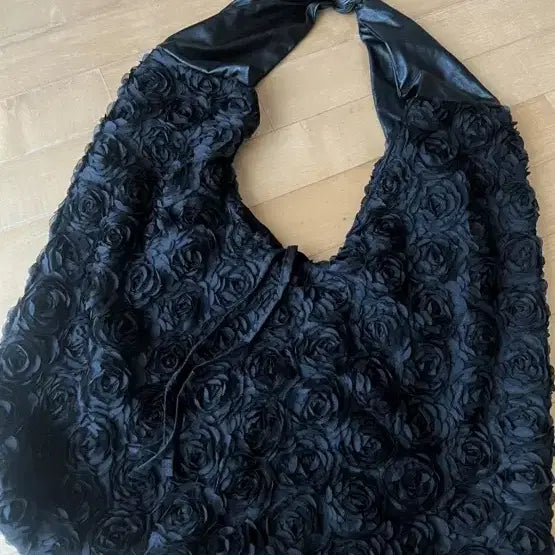 [BUNJANG] 시엔느(SIENNE) Gypsy Rose Big Bag (Black) / 시엔느(SIENNE) Gypsy Rose Big Bag (Black)