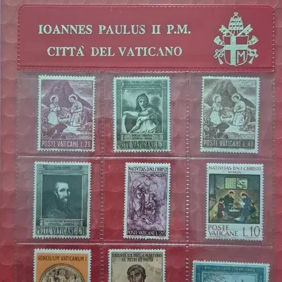 [BUNJANG] Vatican Stamp Collection Pope John Paul II / 바티칸 우표 컬렉션 요한 바오로 2세