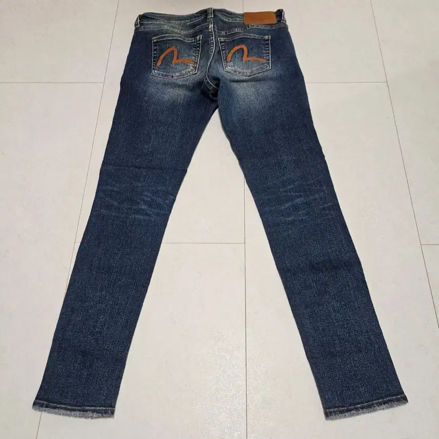 [BUNJANG] EVISU Denim Jeans / 에비수 데미지 워싱 데님 청바지