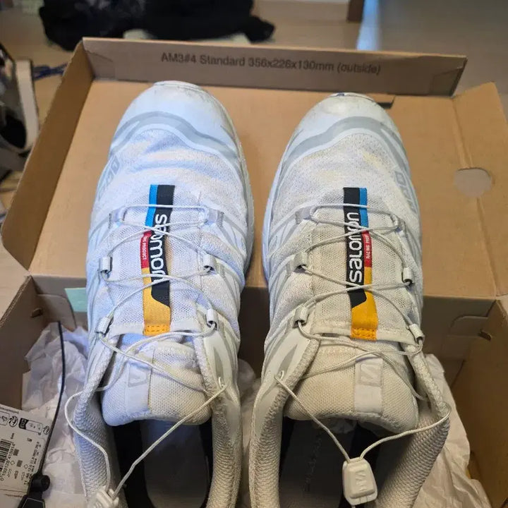 [BUNJANG] Salomon XT6 White Sneakers / 살로몬 XT6  화이트 295