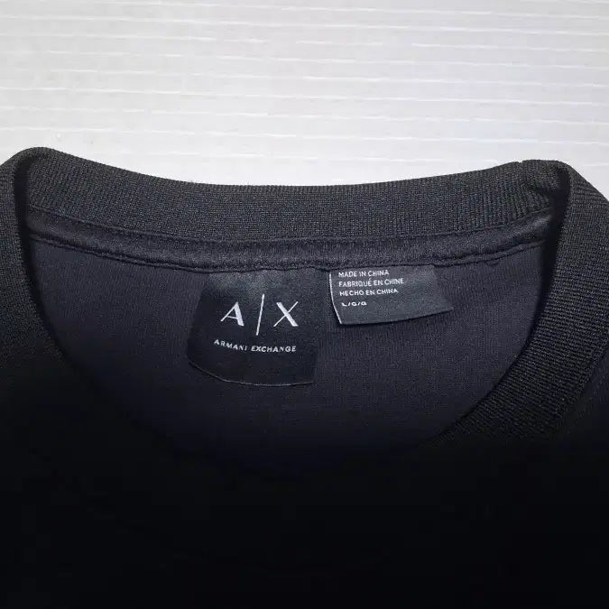 [BUNJANG] Armani Exchange Glossy Logo Sweatshirt (L/G) / (매장판 새상품) 아르마니 익스체인지 유광로고 스웻셔츠 100~105