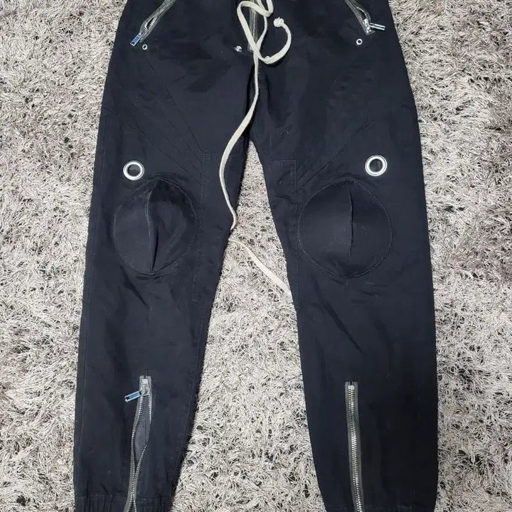 [BUNJANG] Rick Owens Tapered Track Pants Black / 릭오웬스 테이퍼드 트랙팬츠 블랙