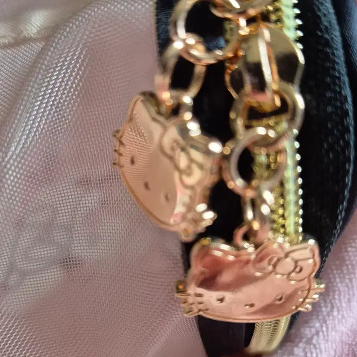[BUNJANG] Vintage Hello Kitty Mesh Cosmetic/Accessory Bag / 빈티지 일본정품 메쉬 화장품/소품 가방