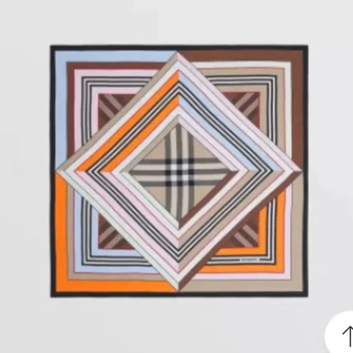 [BUNJANG] Burberry Silk Scarf / 버버리 실크 스카프 (새상품)