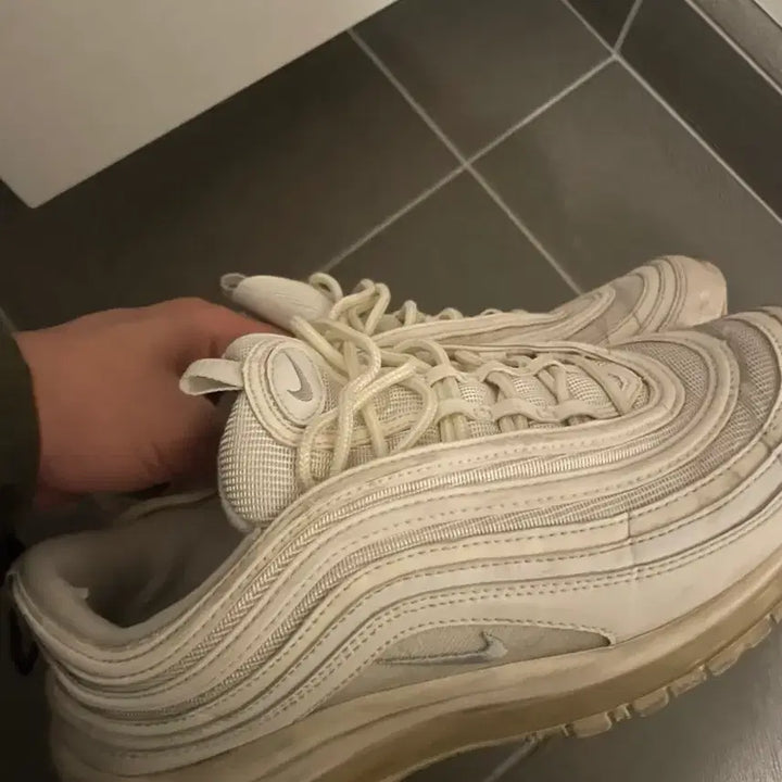 [BUNJANG] Nike Air Max 97 Triple White Sneakers / 에어맥스 97 트리플화이트