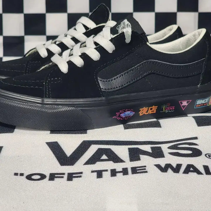[BUNJANG] Vans Skate Low Black Sneakers / 반스 마켓 스케이트 로우 블랙 230mm