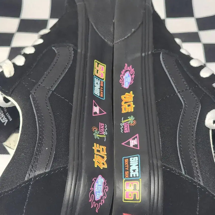[BUNJANG] Vans Skate Low Black Sneakers / 반스 마켓 스케이트 로우 블랙 230mm