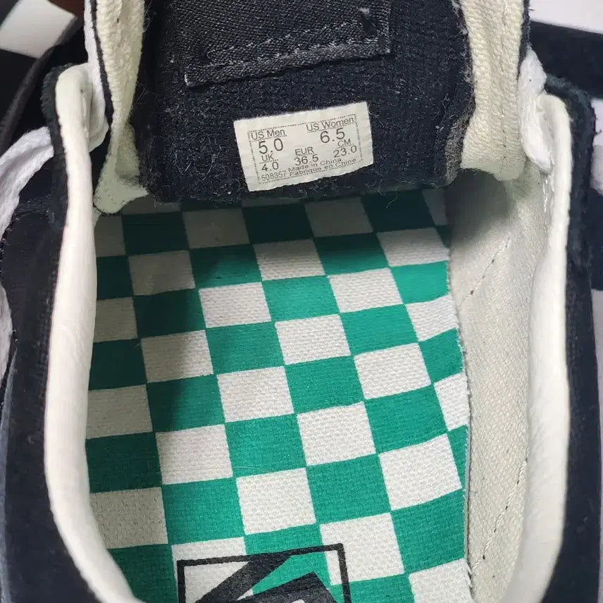 [BUNJANG] Vans Skate Low Black Sneakers / 반스 마켓 스케이트 로우 블랙 230mm
