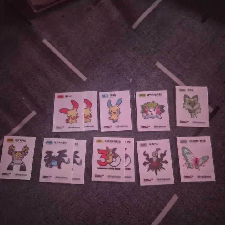 [BUNJANG] Pokemon Sticker Collection Book / 교환 포켓몬 시즌5 띠부씰 띠부씰