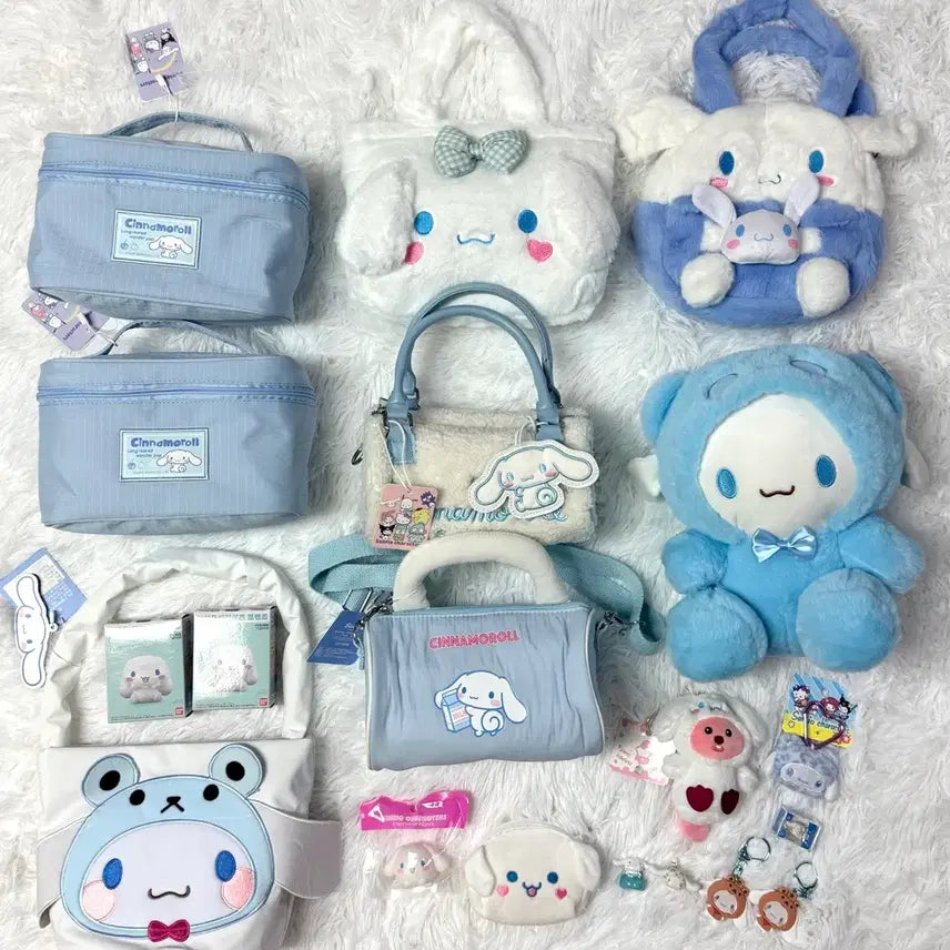 [BUNJANG] Sanrio Cinnamoroll Set (19 Items) / 새상품 산리오 시나모롤 세트 ( 19가지 )