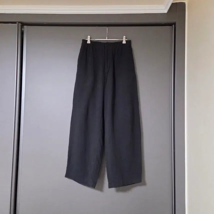 [BUNJANG] Brown Yak Easy Pants Black / [3] 브라운야드 이지팬츠 블랙 / 밴딩 브야 니트 팬츠
