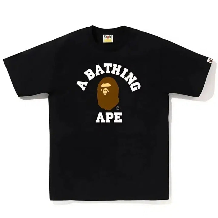 [BUNJANG] BAPE College Logo T-Shirt (New) / <특가>베이프 컬리지 로고 반팔티(새상품)