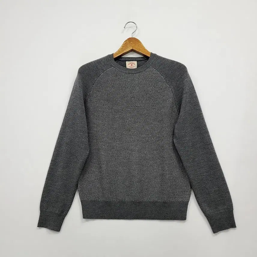 [BUNJANG] Brooks Brothers Grey Wool Knit Sweater Size S / 브룩스 브라더스 그레이 울니트/S/앨리스/1032