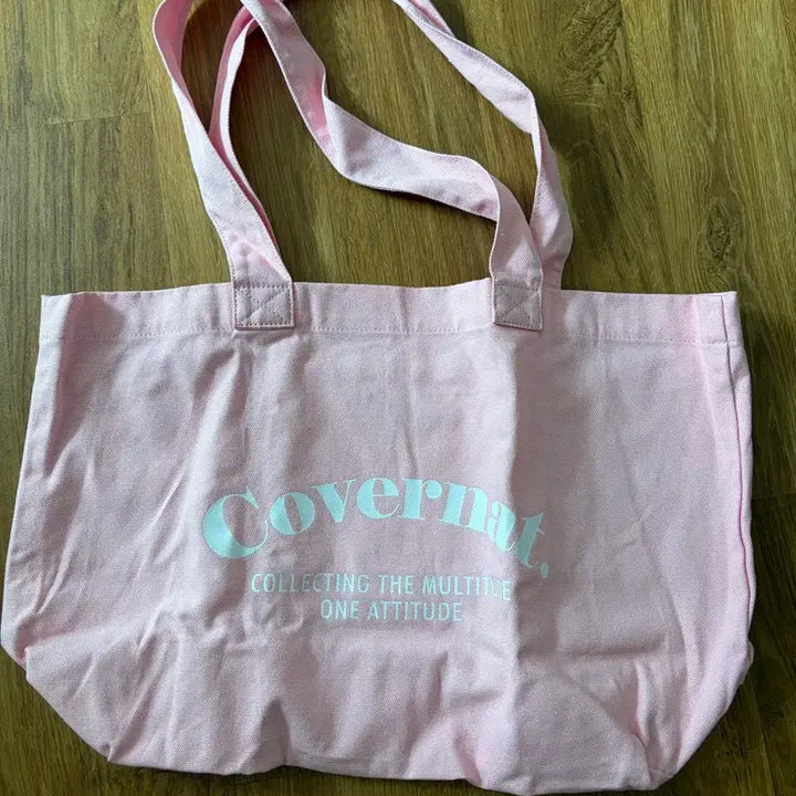 [BUNJANG] Covernat Fresh Serif Logo Canvas Bag / 커버낫 | 프레쉬 세리프 로고 캔버스백 (새상품)