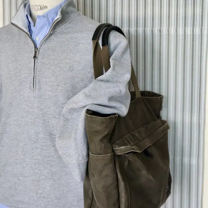 [BUNJANG] Porter Beat Canvas Tote Bag / 요시다 포터 Porter Beat 토트백 숄더백 카키