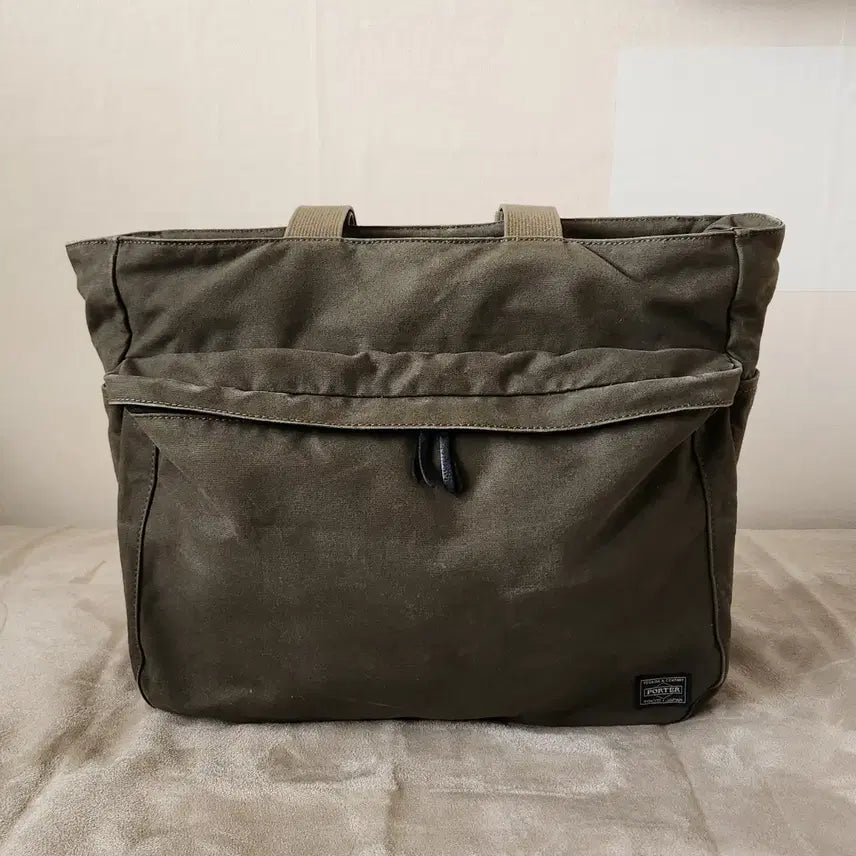 [BUNJANG] Porter Beat Canvas Tote Bag / 요시다 포터 Porter Beat 토트백 숄더백 카키