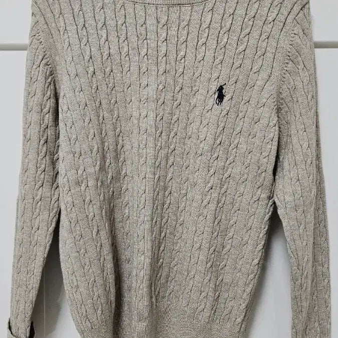 [BUNJANG] Beige Cable Knit Sweater / 베이지니트(무배)