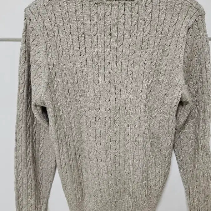 [BUNJANG] Beige Cable Knit Sweater / 베이지니트(무배)
