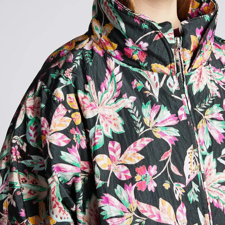 [BUNJANG] Isabel Marant Etoile Floral Quilted Jacket Size 34 / 이자벨마랑 에뚜왈 플로랄 퀼팅 자켓 34