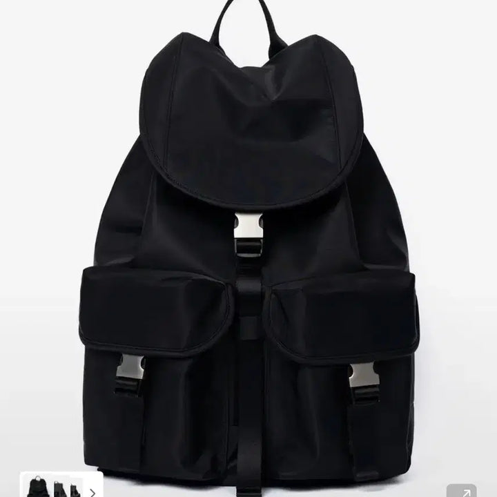 [BUNJANG] HA ARCHIVE 2-Pocket Nylon Cargo Backpack / 하 아카이브 백팩