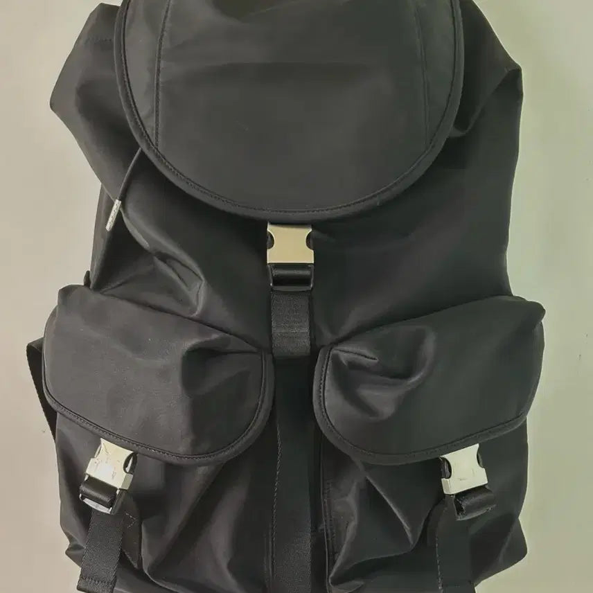[BUNJANG] HA ARCHIVE 2-Pocket Nylon Cargo Backpack / 하 아카이브 백팩
