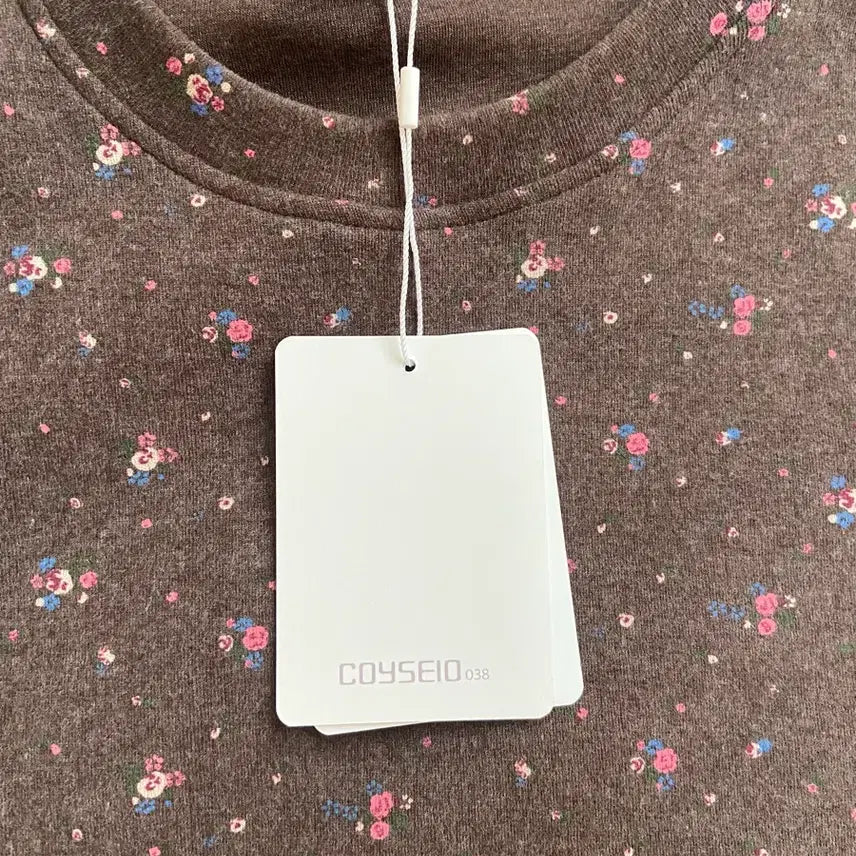 [BUNJANG] KOSEIO Flower Plain T-Shirt / 코이세이오038 FLOWER PLAIN T-SHIRT(4.0₩)