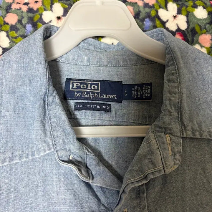 [BUNJANG] Polo Chambray Shirt / 폴로 샴브레이 셔츠
