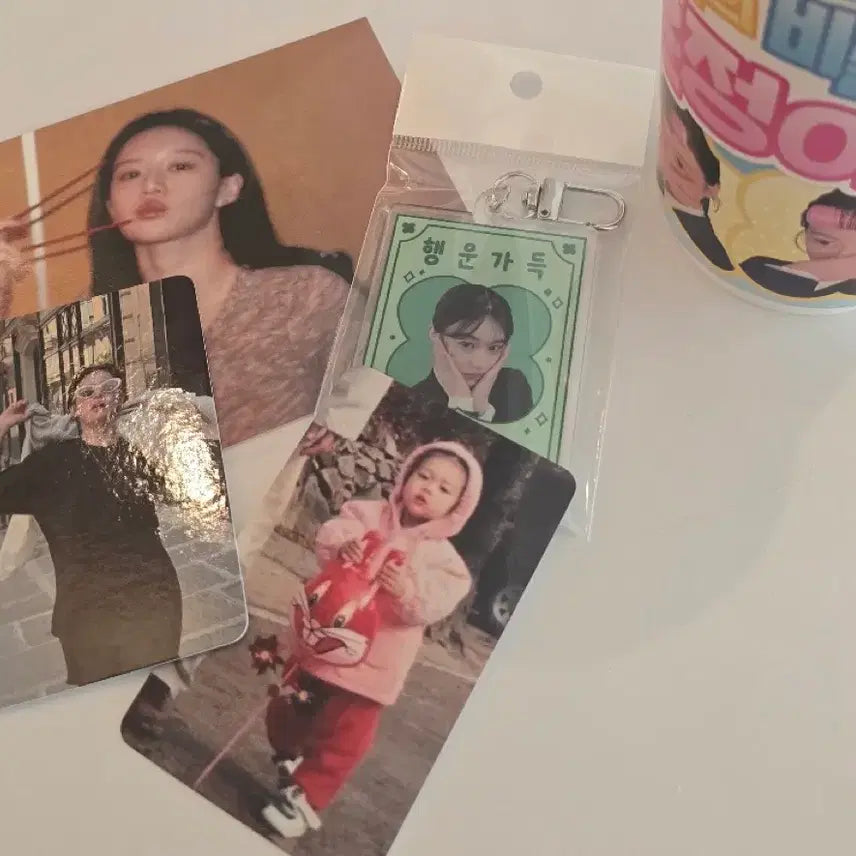 [SOLD OUT] 고윤정 생일카페 종이컵,엽서,포카2장,부적키링 세트