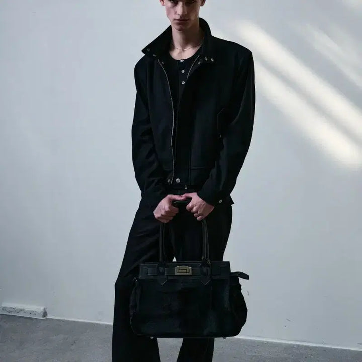 [BUNJANG] HELET RUSTAM Wool Harrington Jacket (L) / 헬렛 HELET RUSTAM WOOL HARRINGTON 자켓 L