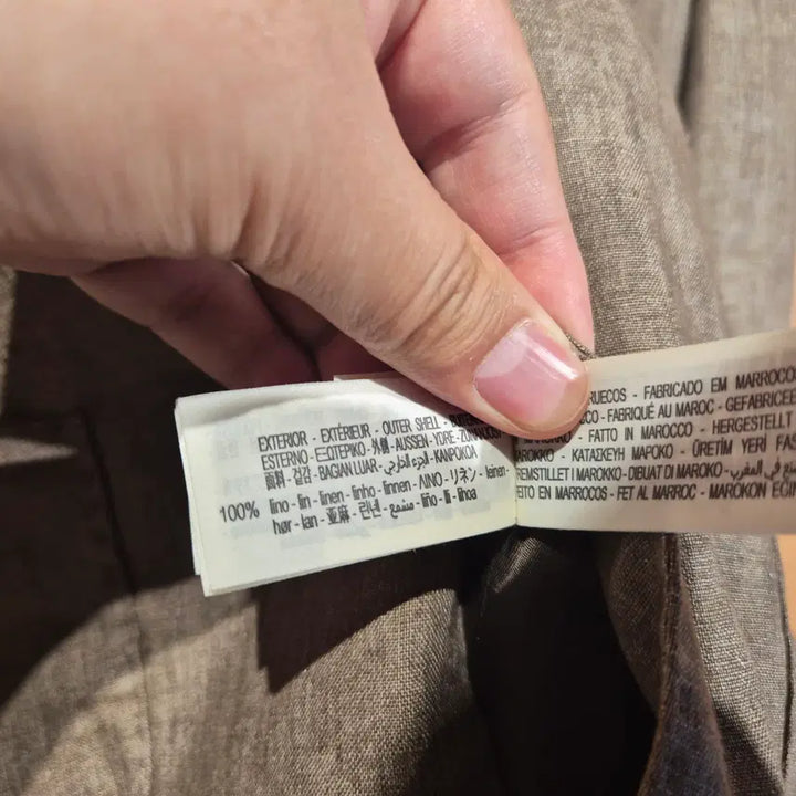 [BUNJANG] ZARA Linen Blazer / ZARA 자라 오리진 린넨 블레이저 L (번603