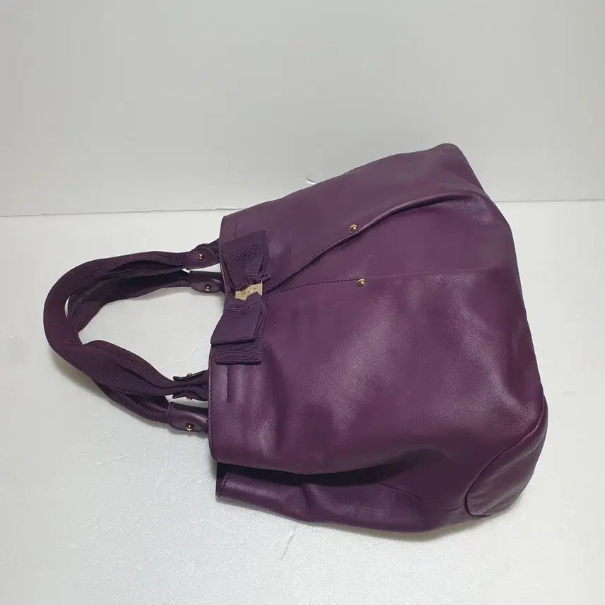 [BUNJANG] Ferragamo Ribbon Leather Tote Bag / 정품 ㅡ페라가모 ㅡ리본가죽.토트백