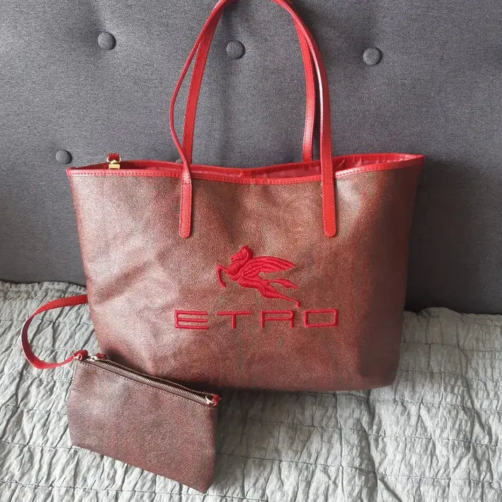 [BUNJANG] Etro Logo Mini Pouch Shoulder Bag / 정품 ㅡ에트로 로고백ㅡ미니파우치.포함