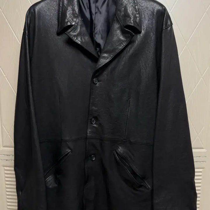 [SOLD OUT] 유스 / 워시드 레더 자켓 / M