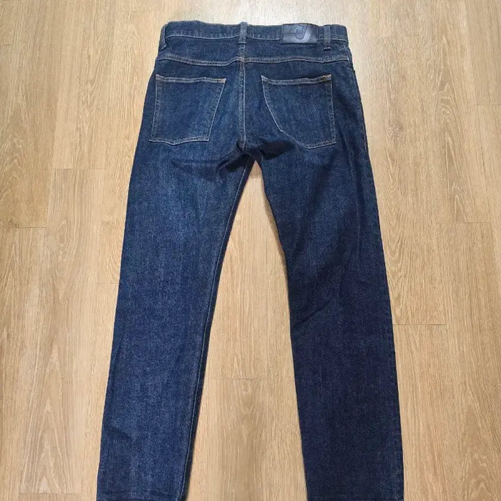 [SOLD OUT] (32, 인디고) 유니클로 질샌더 셀비지 데님팬츠  슬림핏 스트레이트 진