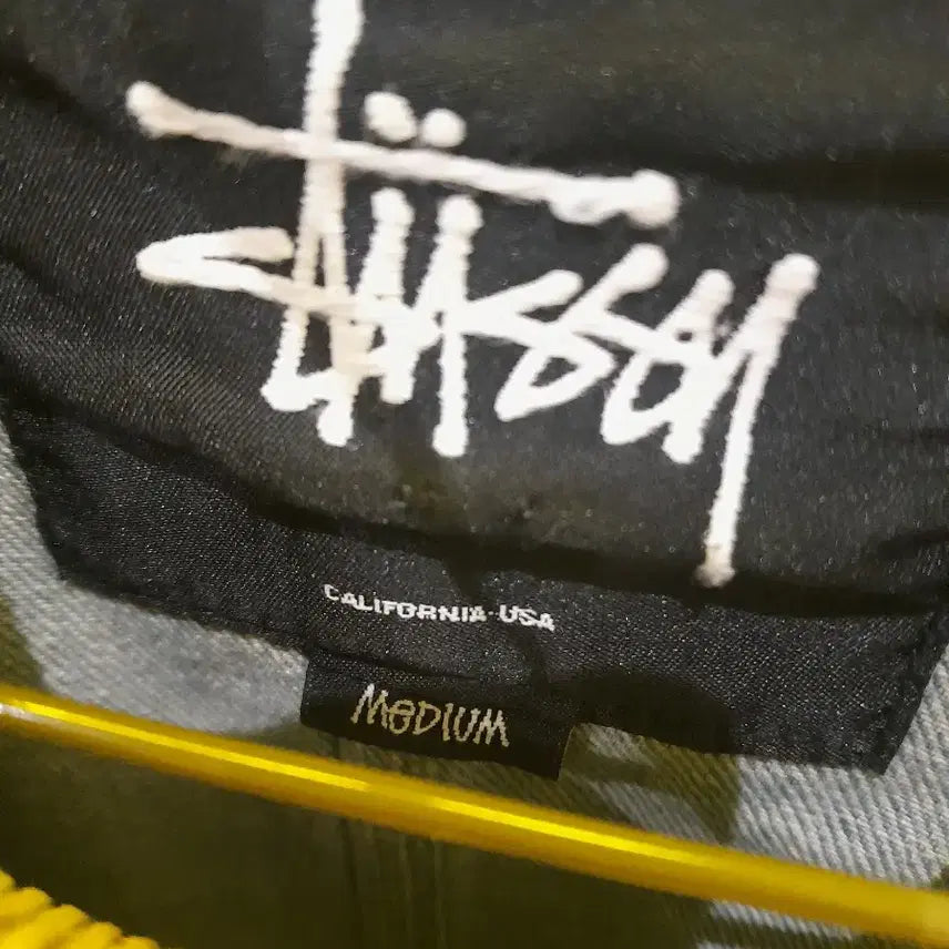 [BUNJANG] 희귀매물 정품 STUSSY 올드스투시 00데님 아카이브자켓M  성조기패치 / 희귀수집 정품 STUSSY 올드스투시 00데님 아카이브자켓M  성조기패치