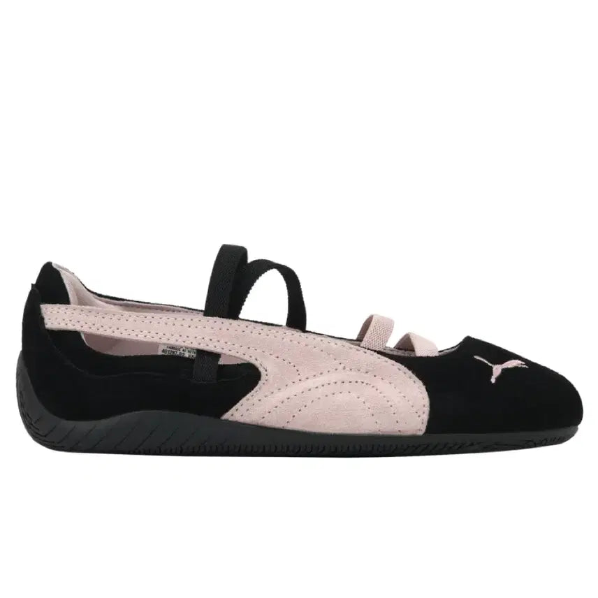 [BUNJANG] Puma Speedcat Ballet Flat Suede Black Pink Mary Jane / 푸마 스피드캣 발레 발렛 스웨이드 블랙 핑크 메리제인 240
