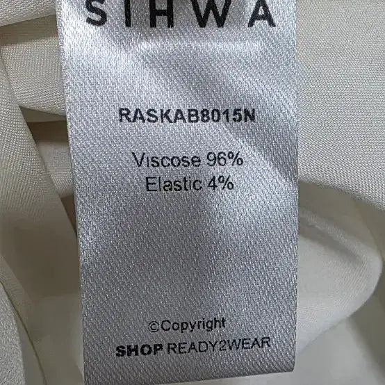 [SOLD OUT] 레디투웨어 R2W 시화 SIHWA , 이탈리아 깜포레 프리미엄 원단