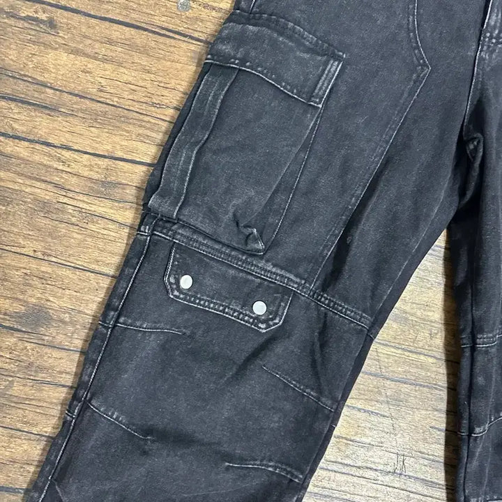 [BUNJANG] Cargo Denim Pants (Size L) / 잘생긴카고 데님 팬츠 실측사이즈L