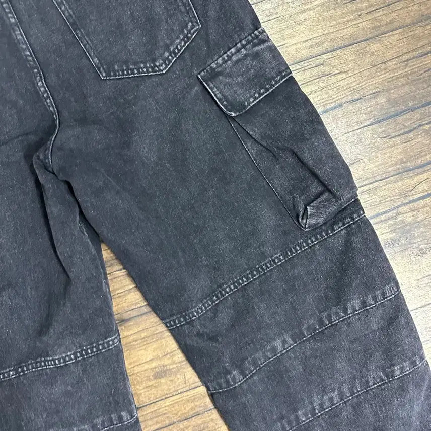 [BUNJANG] Cargo Denim Pants (Size L) / 잘생긴카고 데님 팬츠 실측사이즈L
