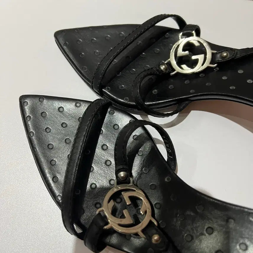 [BUNJANG] Gucci Tom Ford Archive GG Logo Strap Sandals / [정품] 구찌 빈티지 톰포드 아카이브 GG 로고 스트랩 샌들