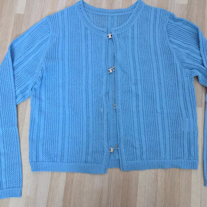 [BUNJANG] Time Holgarmet Blue Cardigan / 타임 홀가먼트 블루 가디건55