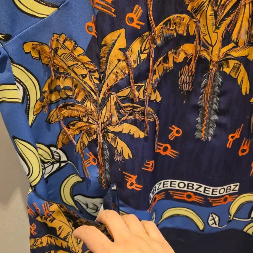[BUNJANG] OBJET Printed Midi Dress / 오브제 원피스