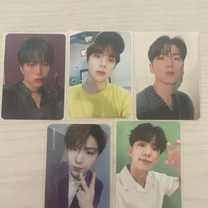 [SOLD OUT] [BUNJANG] MONSTA X Minhyuk Kihyun Photocard Bundle Set / 몬스타엑스 민혁 기현 포카 일괄