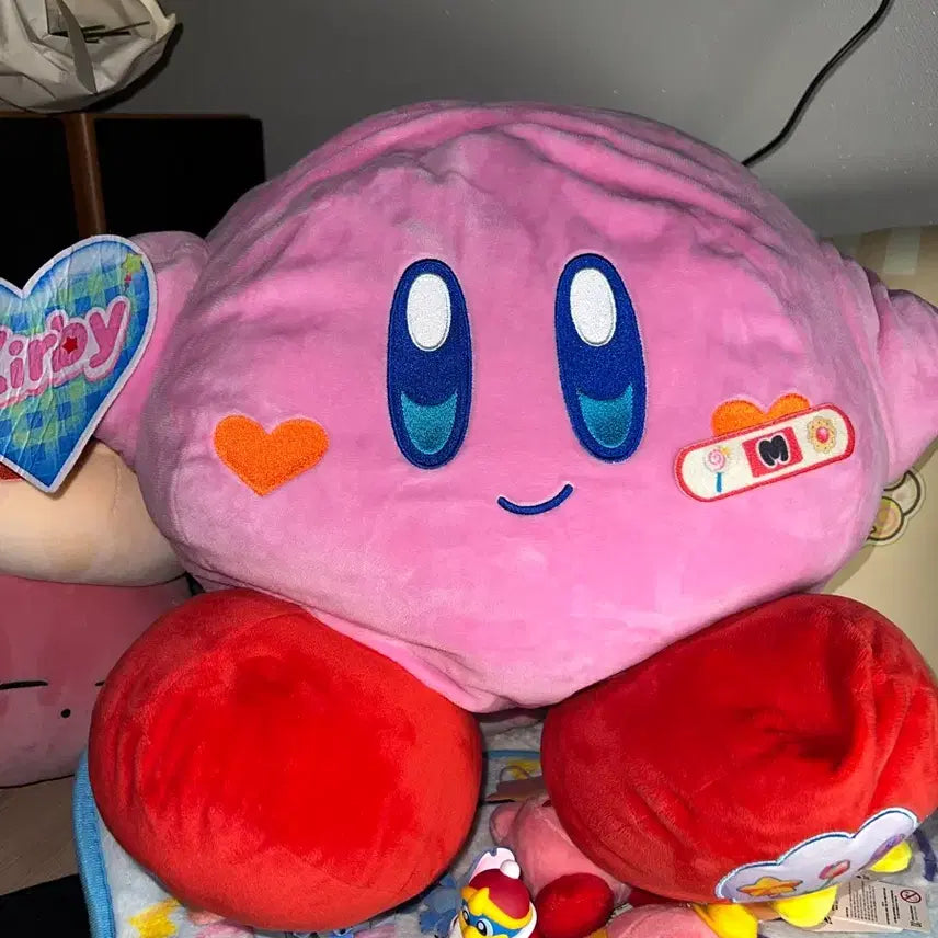 [BUNJANG] Kirby x Monet Collaboration Large Plush / 커비 monet 콜라보 대형 인형